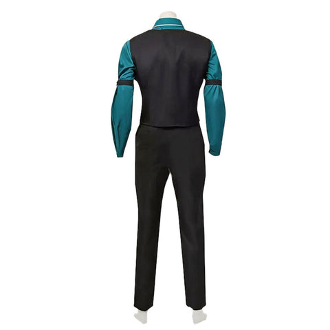 Ace Attorney Godot Cosplay Costume with Mask - Coscosmos
