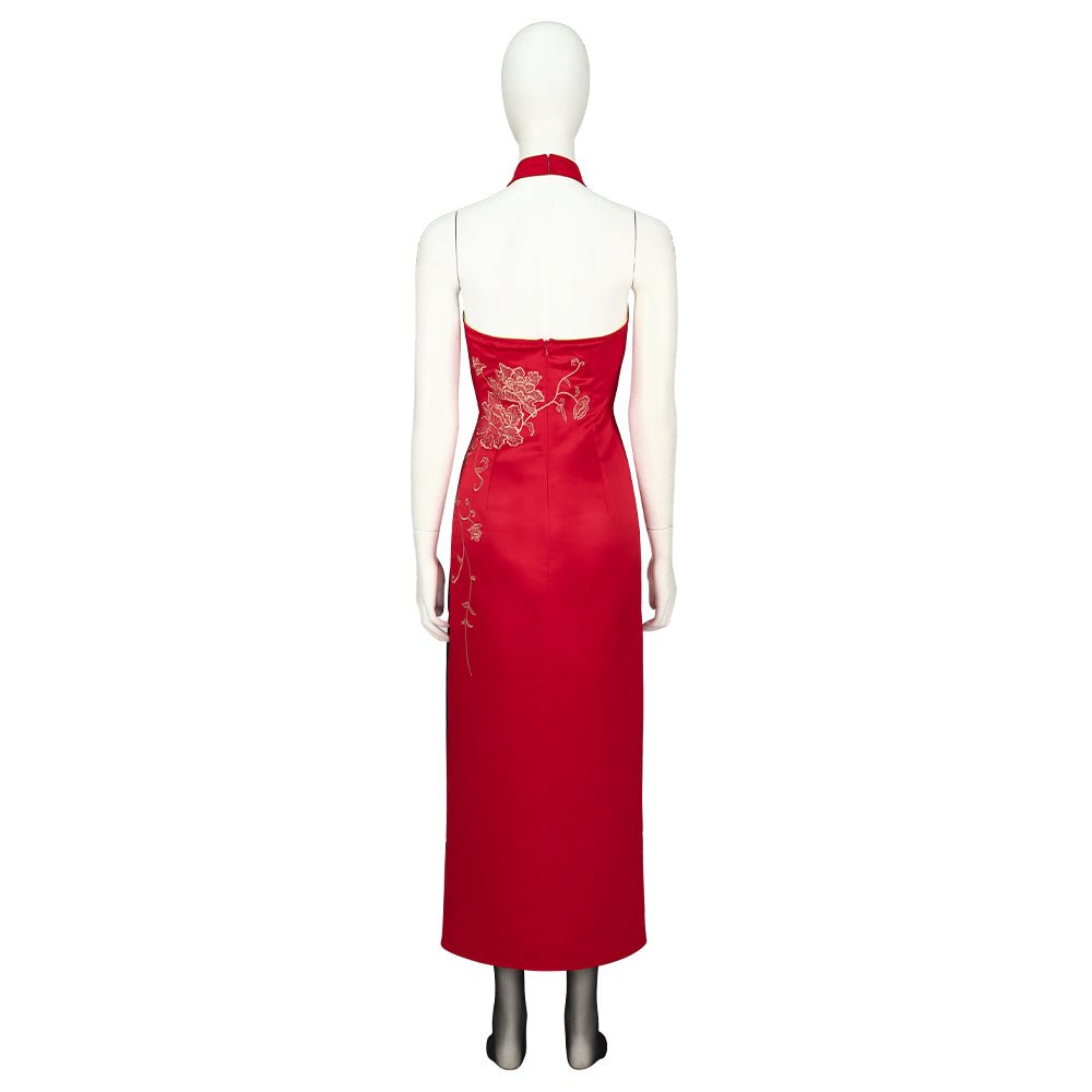 Ada Wong Cheongsam Cosplay Costume from Resident Evil 4 Remake - Coscosmos