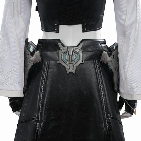 Final Fantasy VII Tifa Lockhart Black Mage Cosplay Costume
