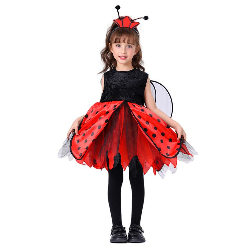 Adorable Kids' Bee and Ladybug Costume for Cosplay and Performances - Coscosmos