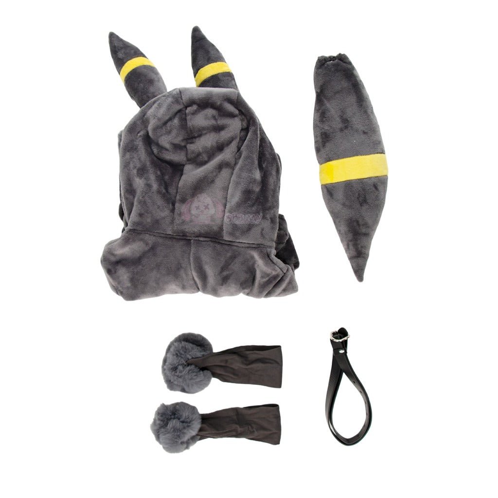 Adorable Pokemon Cosplay Plush Pajama: Vespiquen & Umbreon Costume for Women - Coscosmos