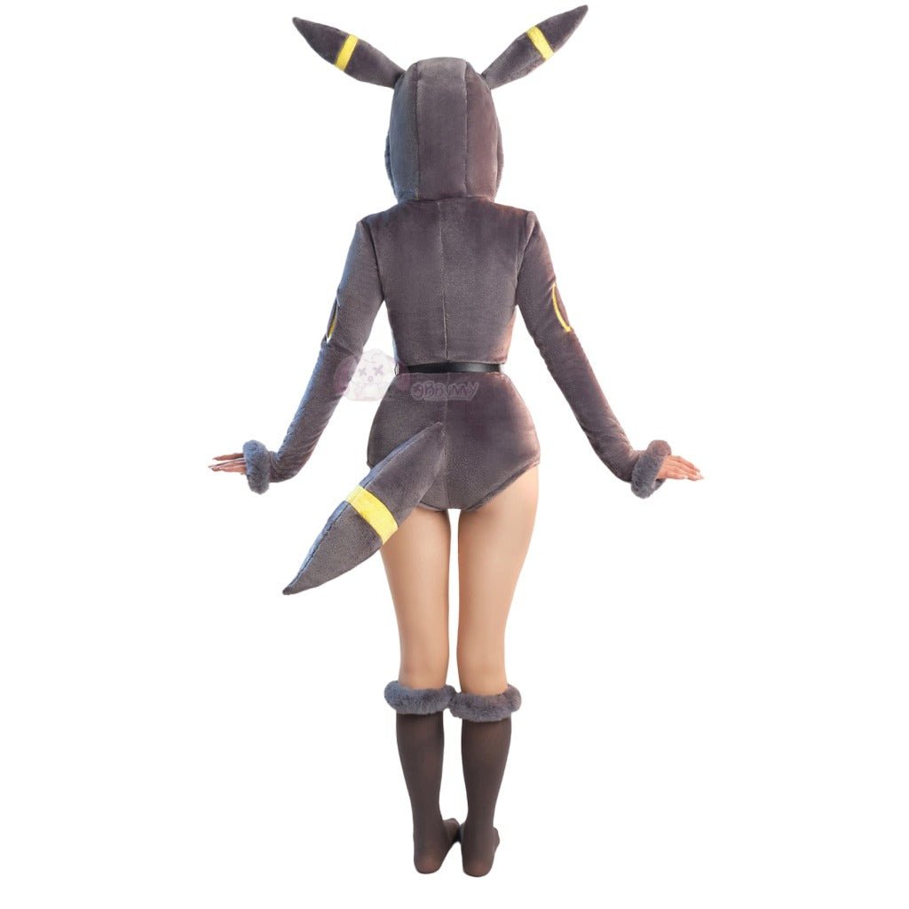 Adorable Pokemon Cosplay Plush Pajama: Vespiquen & Umbreon Costume for Women - Coscosmos