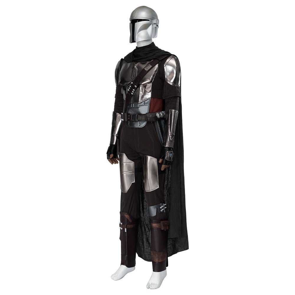 Adult Din Djarin Cosplay Costume - The Mandalorian Season 2 Deluxe Full Set - Coscosmos