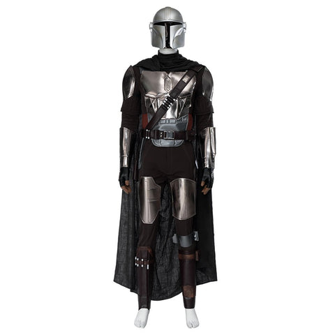 Adult Din Djarin Cosplay Costume - The Mandalorian Season 2 Deluxe Full Set - Coscosmos