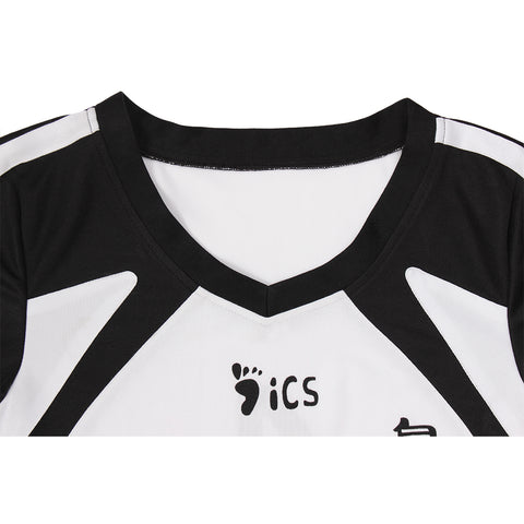 Haikyuu!! Bokuto Kotaro Cosplay Costume Fukurodani Academy Volleyball Black White Uniform