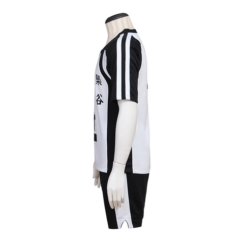 Haikyuu!! Bokuto Kotaro Cosplay Costume Fukurodani Academy Volleyball Black White Uniform