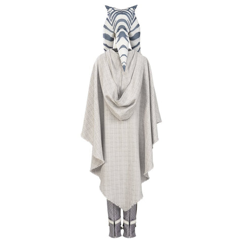 Ahsoka Tano White Cosplay Costume from Star Wars: Ahsoka - Coscosmos