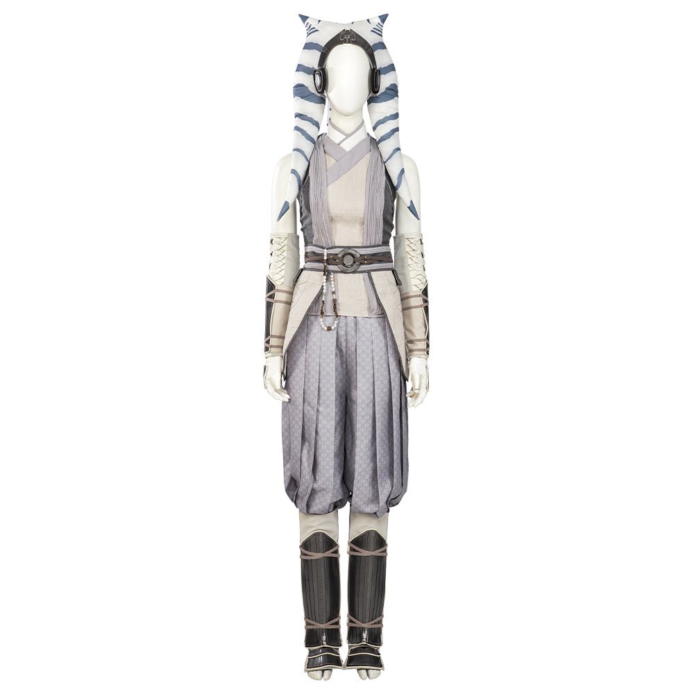 Ahsoka Tano White Cosplay Costume from Star Wars: Ahsoka - Coscosmos