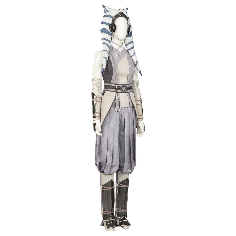 Ahsoka Tano White Cosplay Costume from Star Wars: Ahsoka - Coscosmos