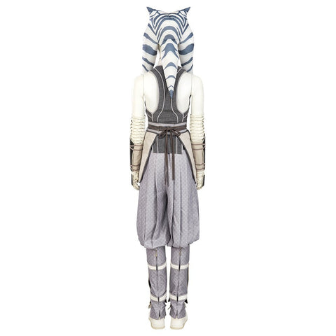 Ahsoka Tano White Cosplay Costume from Star Wars: Ahsoka - Coscosmos