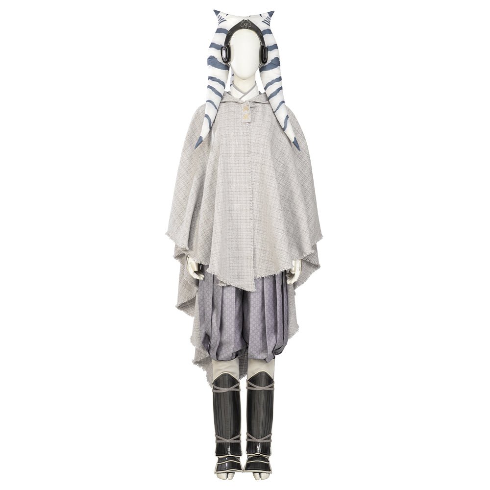 Ahsoka Tano White Cosplay Costume from Star Wars: Ahsoka - Coscosmos