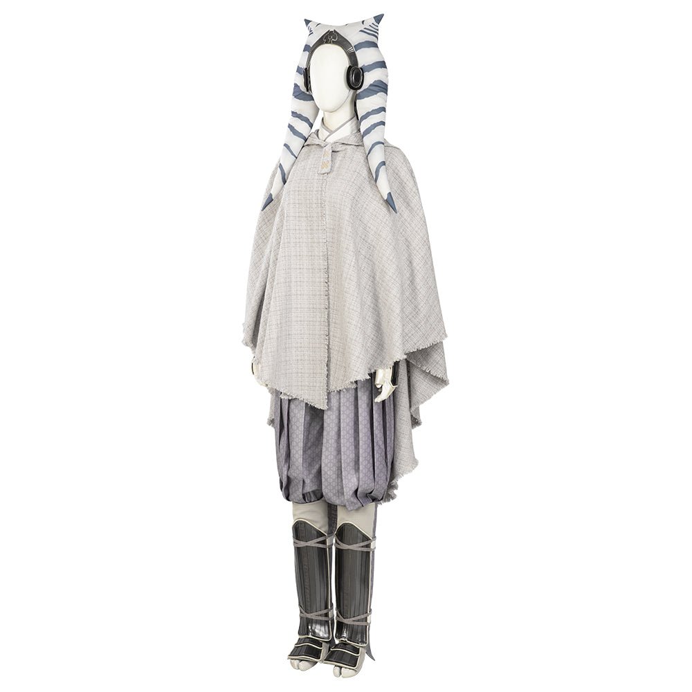 Ahsoka Tano White Cosplay Costume from Star Wars: Ahsoka - Coscosmos