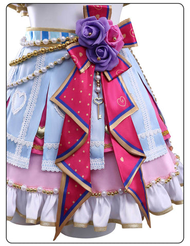 Aikatsu! Stars Ichigo Hoshimiya & Aoi Kiriya Starlight Academy Cheerleading Cosplay Costume - Coscosmos