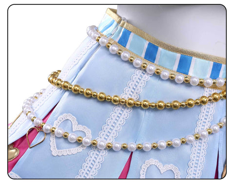 Aikatsu! Stars Ichigo Hoshimiya & Aoi Kiriya Starlight Academy Cheerleading Cosplay Costume - Coscosmos