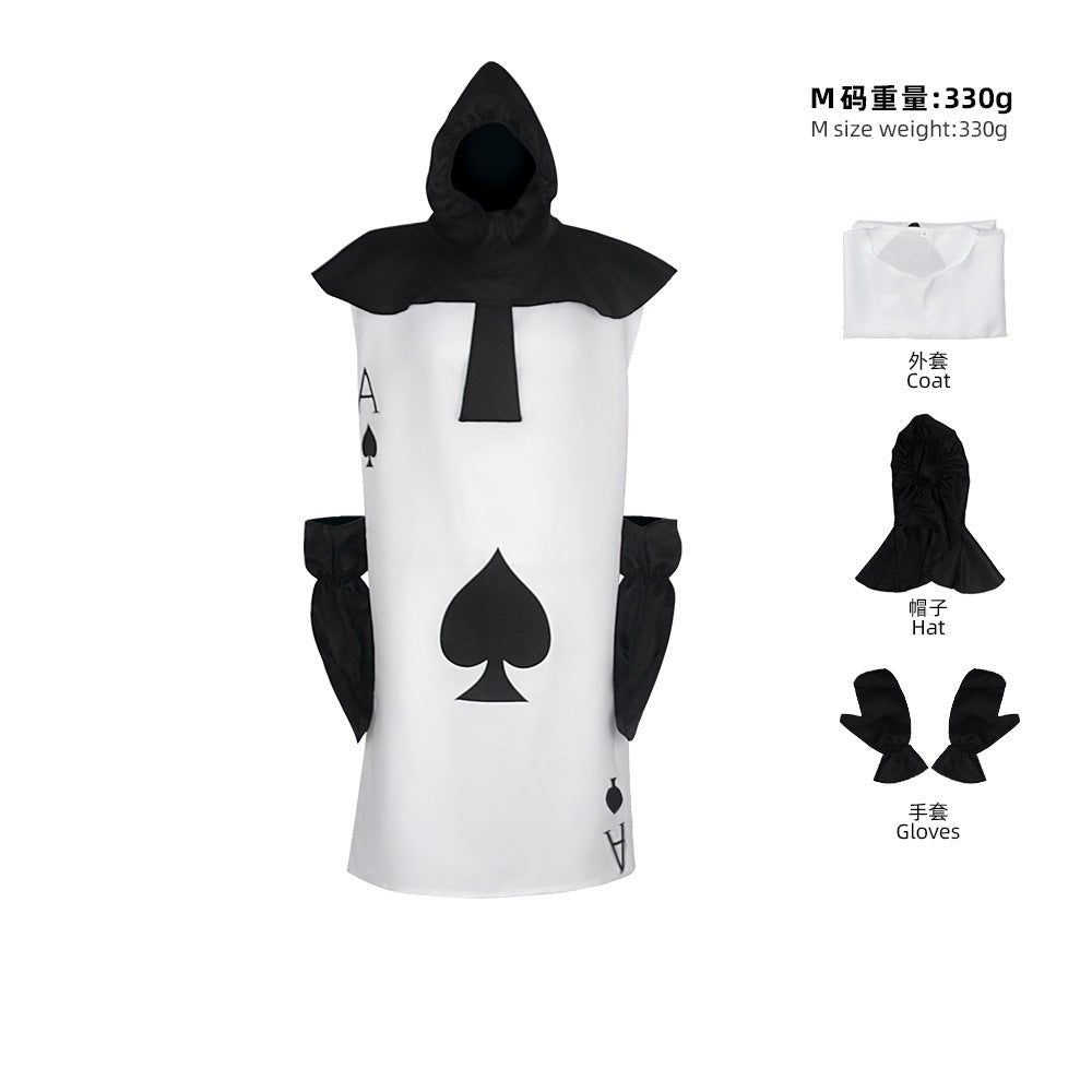 Alice in Wonderland Poker Soldier Cosplay Costume - Halloween & Cosplay Outfit - Coscosmos