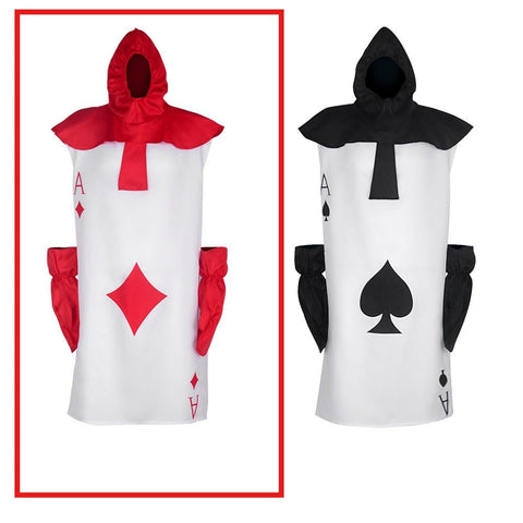 Alice in Wonderland Poker Soldier Cosplay Costume - Halloween & Cosplay Outfit - Coscosmos