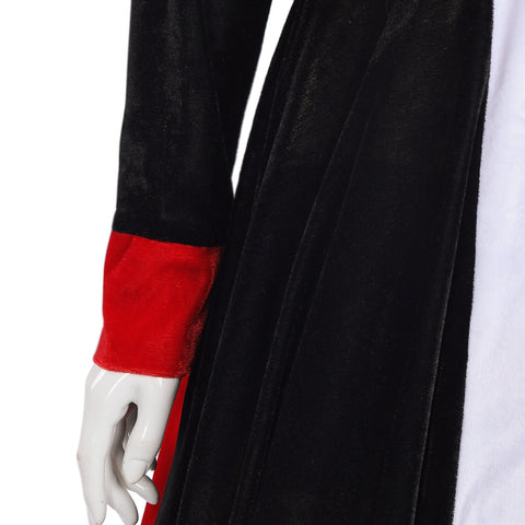 Alice in Wonderland Queen of Hearts Cosplay Costume Halloween Outfit - Coscosmos