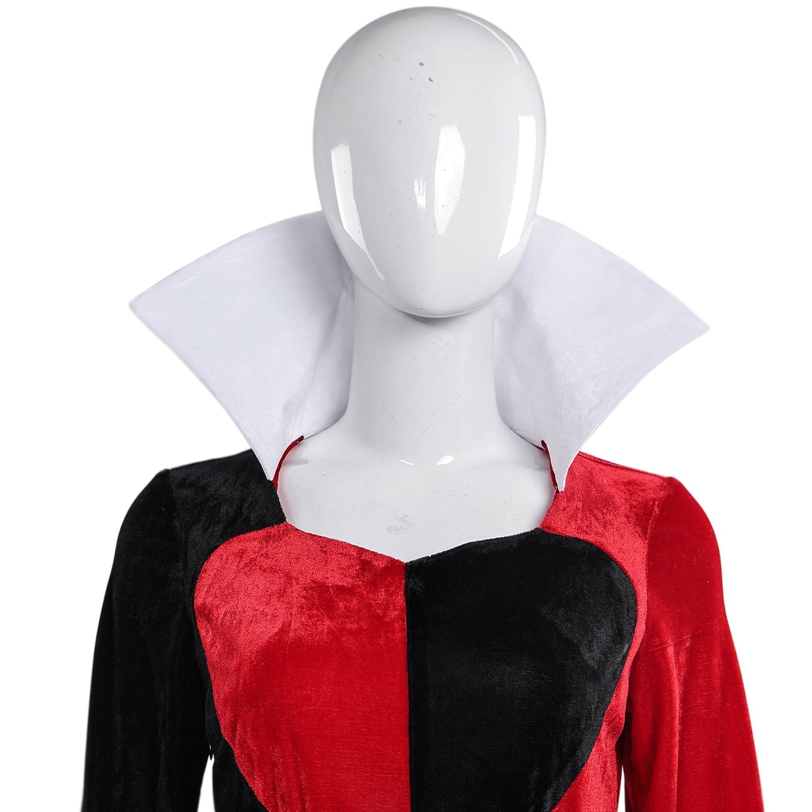 Alice in Wonderland Queen of Hearts Cosplay Costume Halloween Outfit - Coscosmos