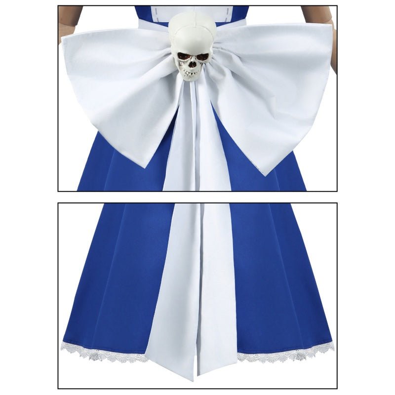 Alice Madness Returns Cosplay Costume - Alice Maid Dress Outfit for Cosplay Events, Halloween Parties, and Anime Conventions - Coscosmos