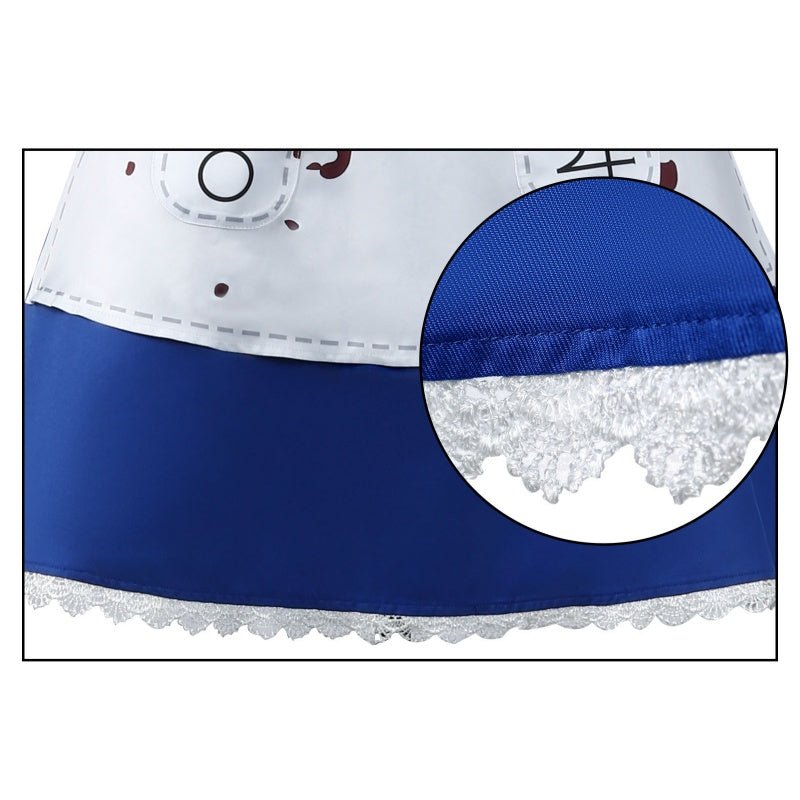 Alice Madness Returns Cosplay Costume - Alice Maid Dress Outfit for Cosplay Events, Halloween Parties, and Anime Conventions - Coscosmos