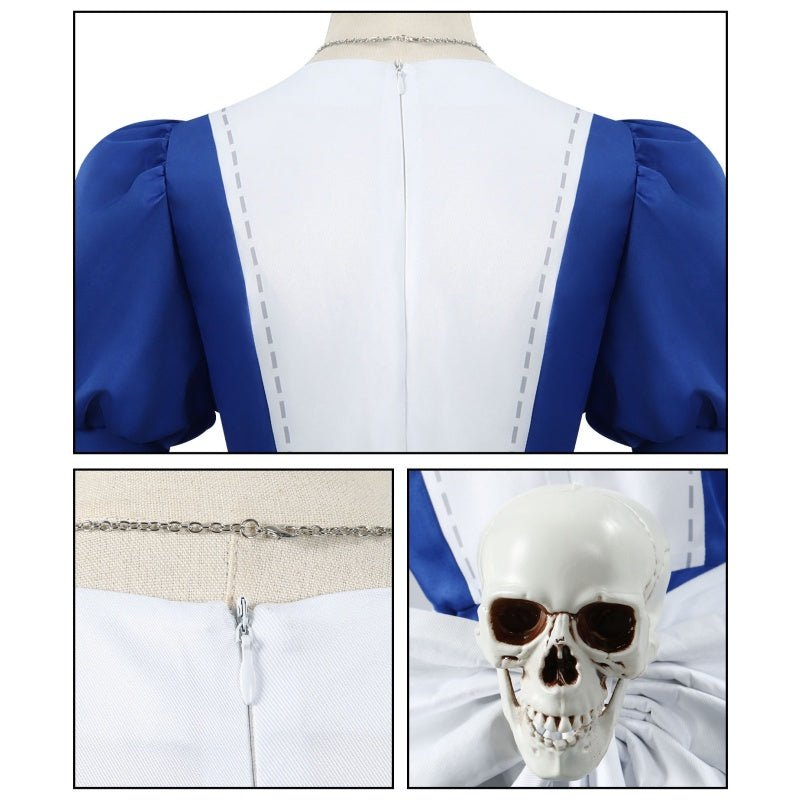 Alice Madness Returns Cosplay Costume - Alice Maid Dress Outfit for Cosplay Events, Halloween Parties, and Anime Conventions - Coscosmos