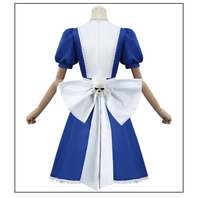 Alice Madness Returns Cosplay Costume - Alice Maid Dress Outfit for Cosplay Events, Halloween Parties, and Anime Conventions - Coscosmos