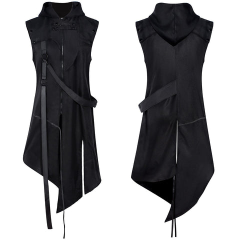 Amazon Cross - Border Gothic Halloween Cosplay Costume Medieval Retro Sleeveless Vest Performance Outfit for Men - Coscosmos