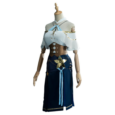 Anime Atelier Ryza Klaudia Valentz Cosplay Halloween Skirt Costume Suit - Coscosmos