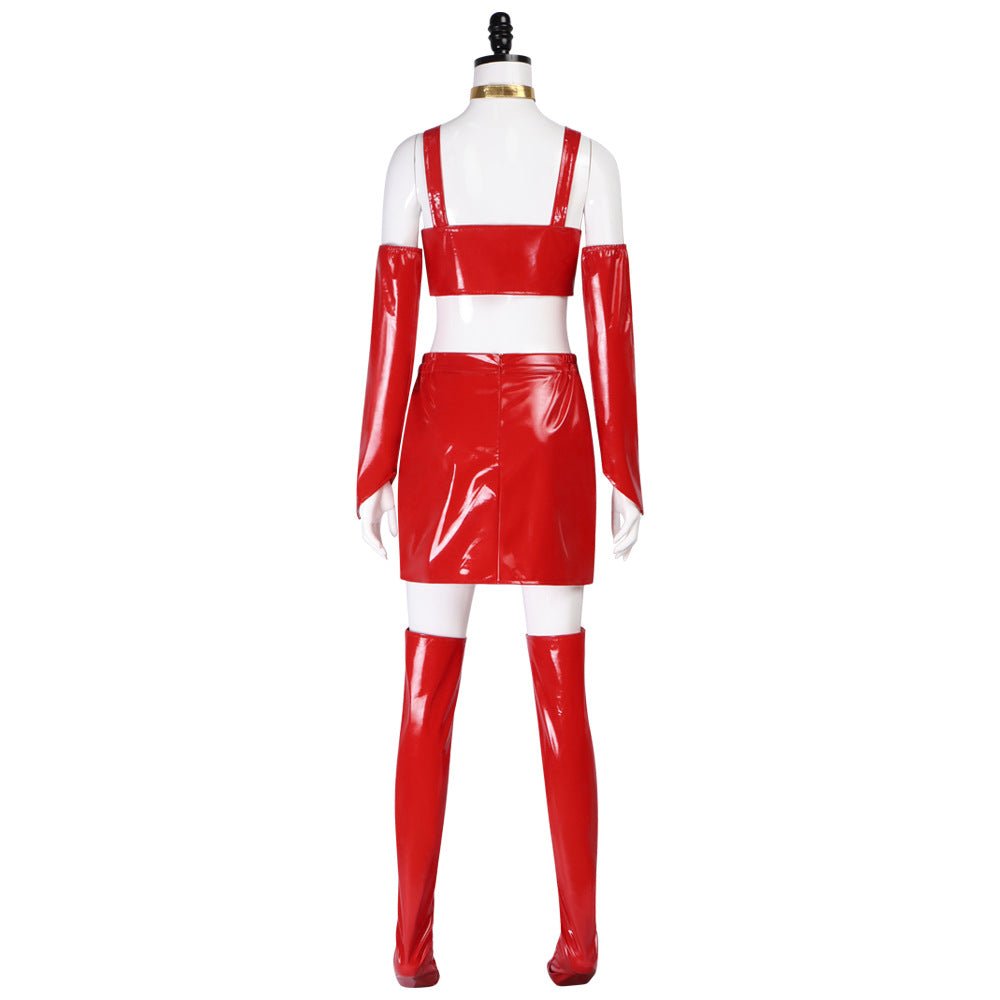 Anime Dragon Ball Bulma Cosplay Costume - Complete Official Manga Character Role - Play Dress Set - Coscosmos