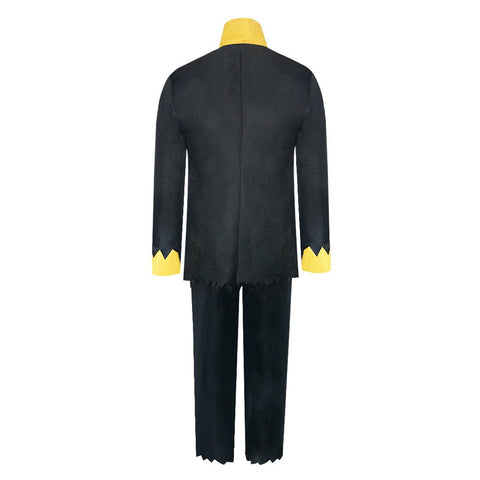 Anime One Piece Brook Cosplay Costume 2D Comic Con Floral Suit - Coscosmos
