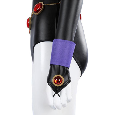 Anime Teen Titans Raven Rachel Roth Cosplay Costume Cape Set - Coscosmos