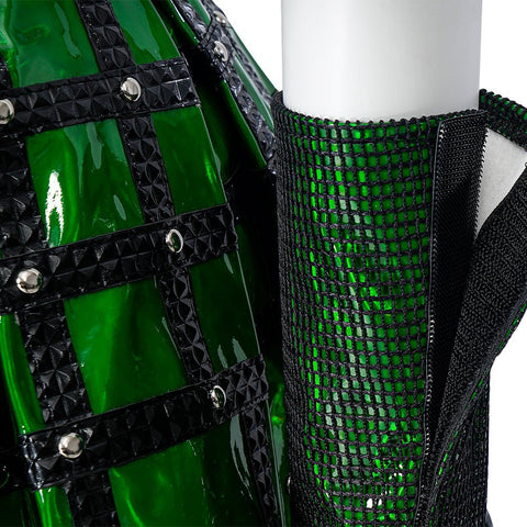 Anne Boleyn Green Costume Fancy Dress - Six the Musical - Coscosmos