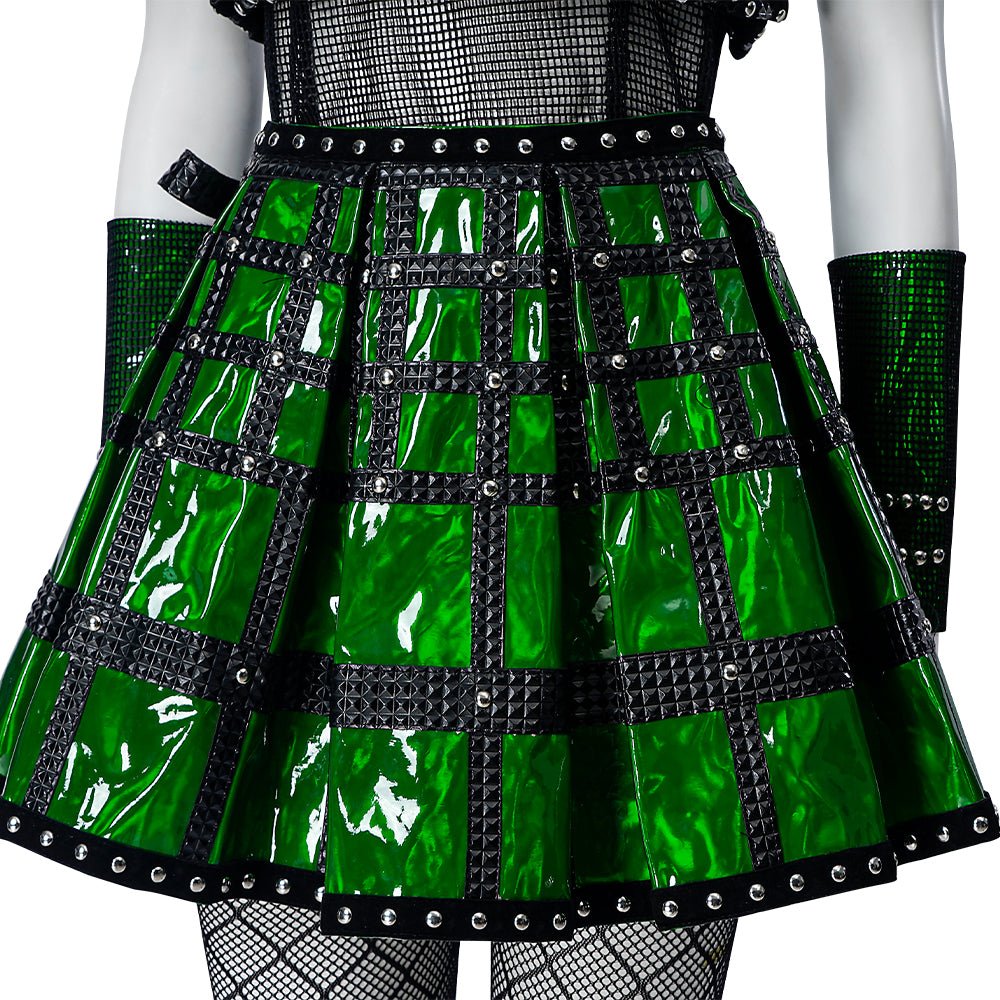 Anne Boleyn Green Costume Fancy Dress - Six the Musical - Coscosmos