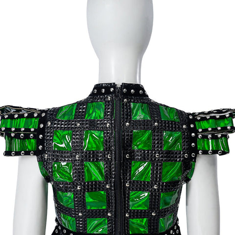 Anne Boleyn Green Costume Fancy Dress - Six the Musical - Coscosmos