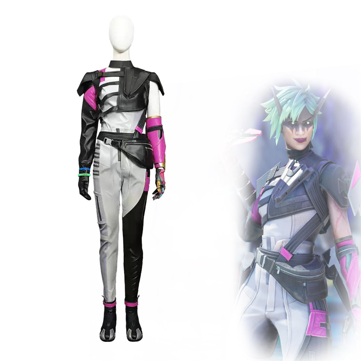 Apex Legends Mirage Cosplay Costume - Apex - Coscosmos