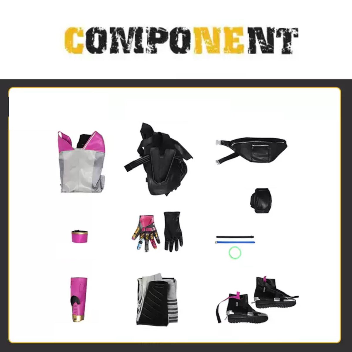 Apex Legends Mirage Cosplay Costume - Apex - Coscosmos