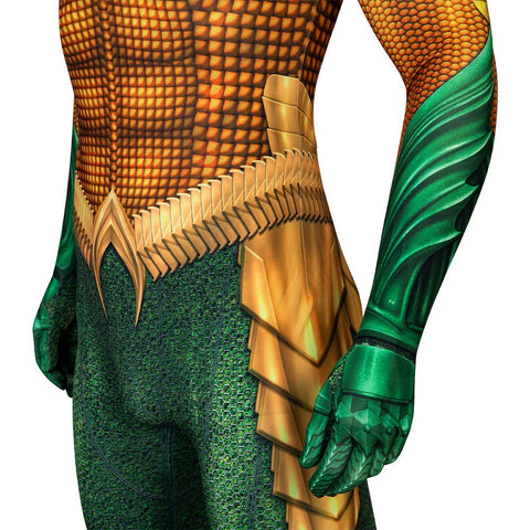 Aquaman 2 - Aquaman Bodysuit | Premium Cosplay Costume for Movie Fans - Coscosmos