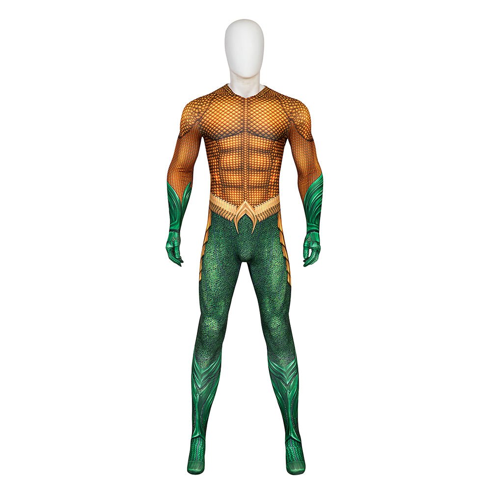 Aquaman 2 - Aquaman Bodysuit | Premium Cosplay Costume for Movie Fans - Coscosmos