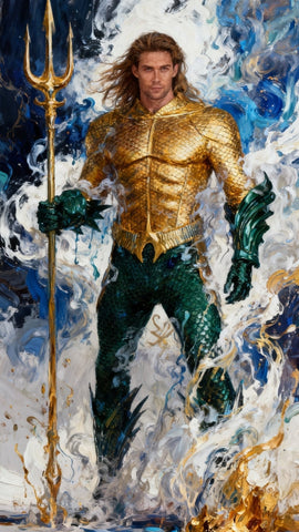 Aquaman and the Lost Kingdom Arthur Curry Cosplay Costume - Coscosmos