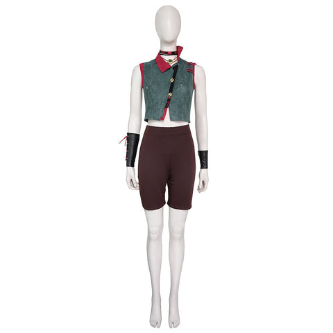 Arcane Jinx Cosplay Costume - Double City War 2 Explosive Vest Style - Coscosmos