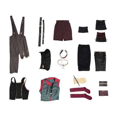 Arcane Jinx Cosplay Costume - Double City War 2 Explosive Vest Style - Coscosmos