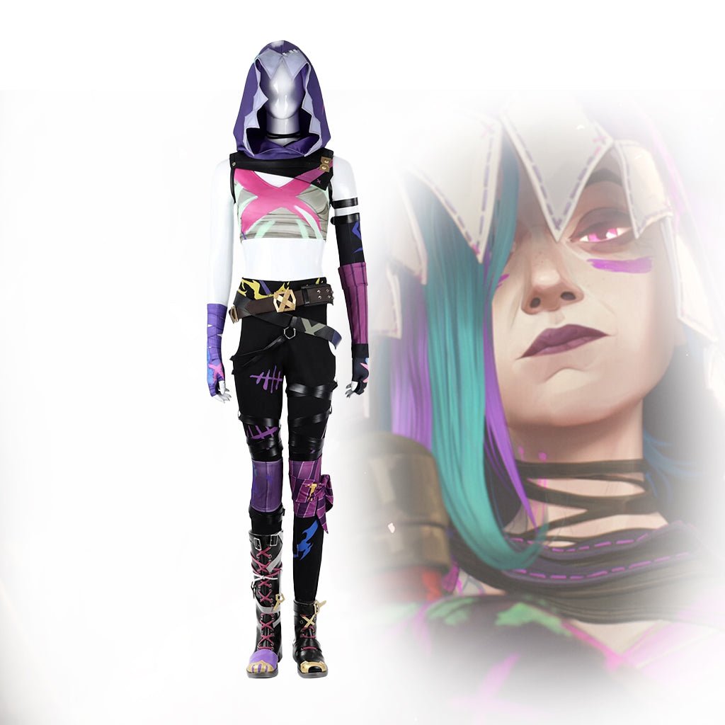 Arcane: League of Legends Season 2 - Jinx (Powder) The Loose Cannon Premium Collectible Figure - Coscosmos