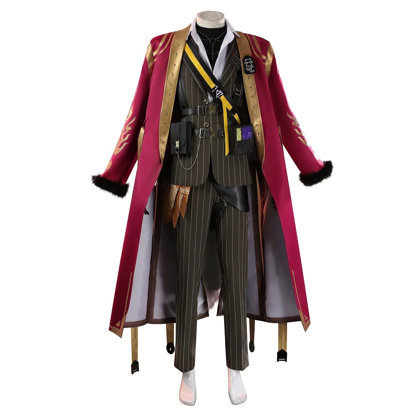 Arknights Belone Cosplay Costume, Male Full Character Outfit - Coscosmos