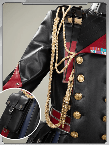 Arknights Endfield Junwei Cosplay Costume - Coscosmos