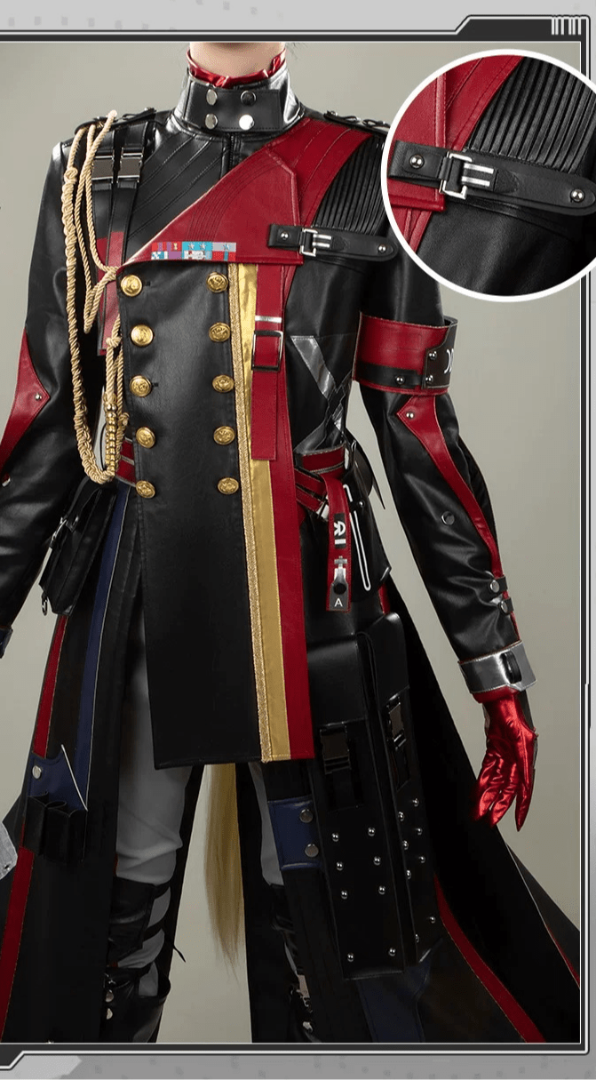 Arknights Endfield Junwei Cosplay Costume - Coscosmos