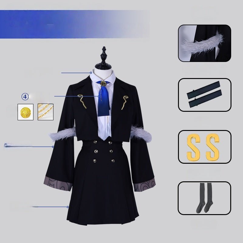 Arknights Lappland Cosplay Costume - Little Lappland Outfit for Daily Wear - Coscosmos
