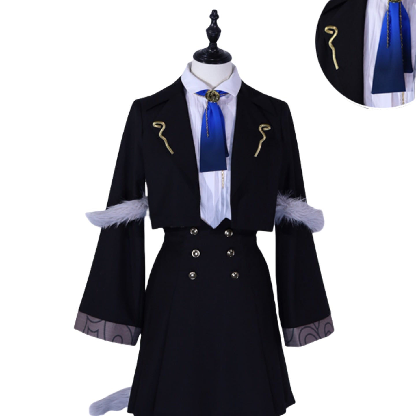 Arknights Lappland Cosplay Costume - Little Lappland Outfit for Daily Wear - Coscosmos