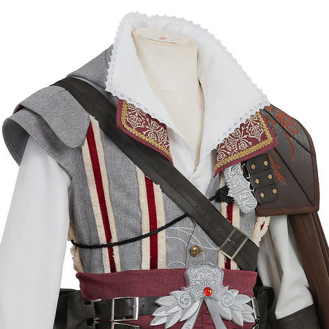 Assassin's Creed II Ezio Auditore da Firenze Cosplay Costume - Coscosmos