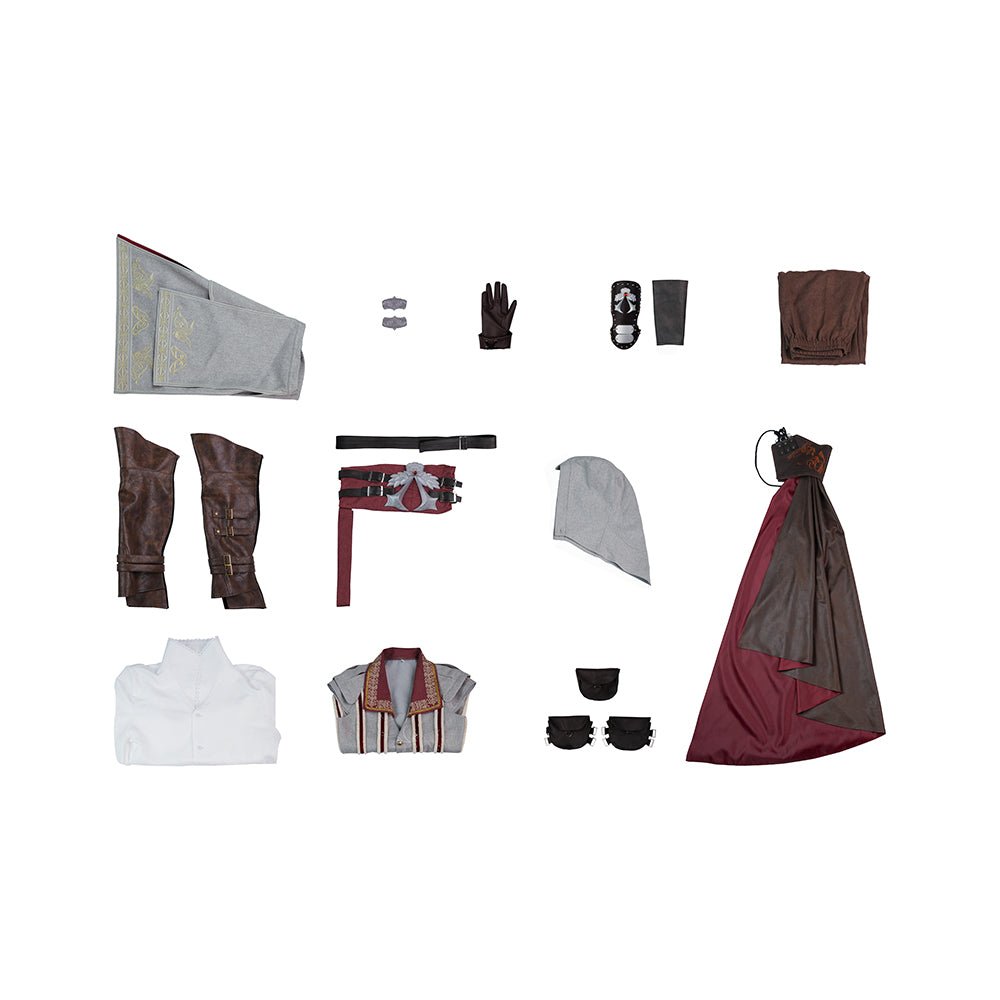Assassin's Creed II Ezio Auditore da Firenze Cosplay Costume - Coscosmos