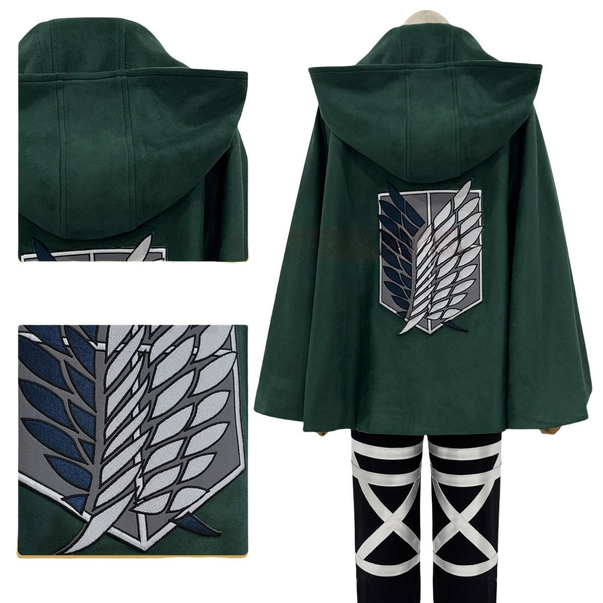 Attack on Titan Final Season Hange Zoe Survey Corps Cosplay Costume - Premium Quality Anime Outfit - Coscosmos